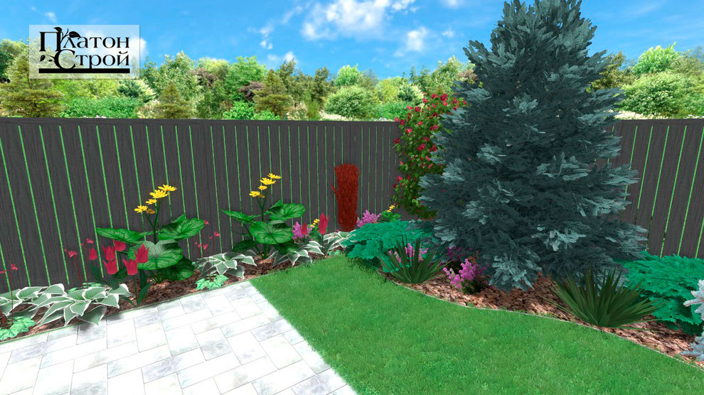 Ландшафтный дизайн 2 сотки. Бровары