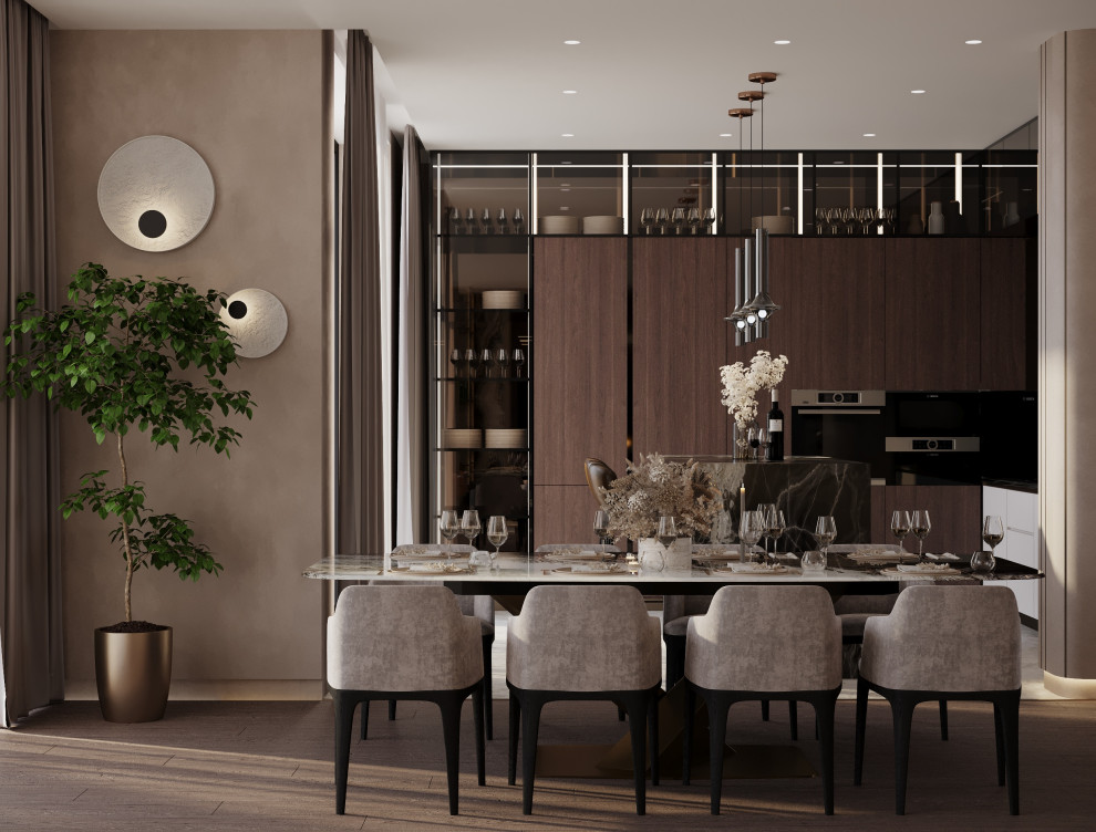 Дизайн интерьера дома 260 кв. м.