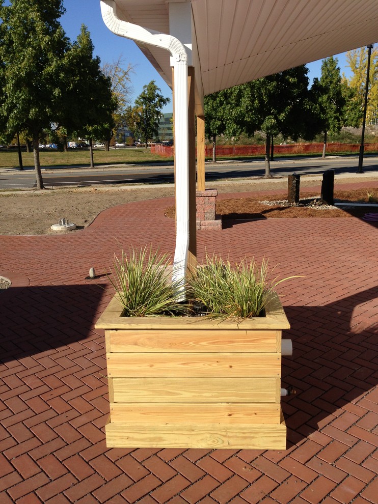 Downspout Planter Box in Philadelphia Landscape Philadelphia by