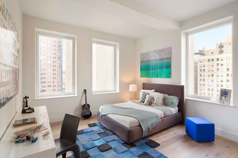 Manhattan Contemporary Penthouse Contemporary Bedroom New York by B Interior