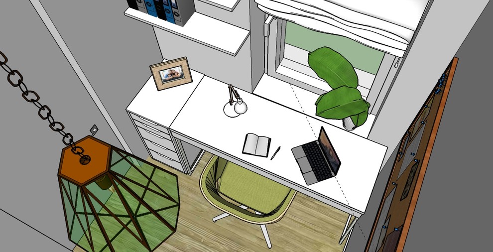 Эскиз 2-ой этаж таунхаус на Калужском Шоссе