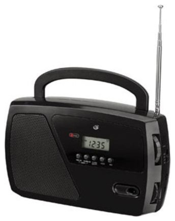 Gpx R633B Digital Black Portable Radio Alarm