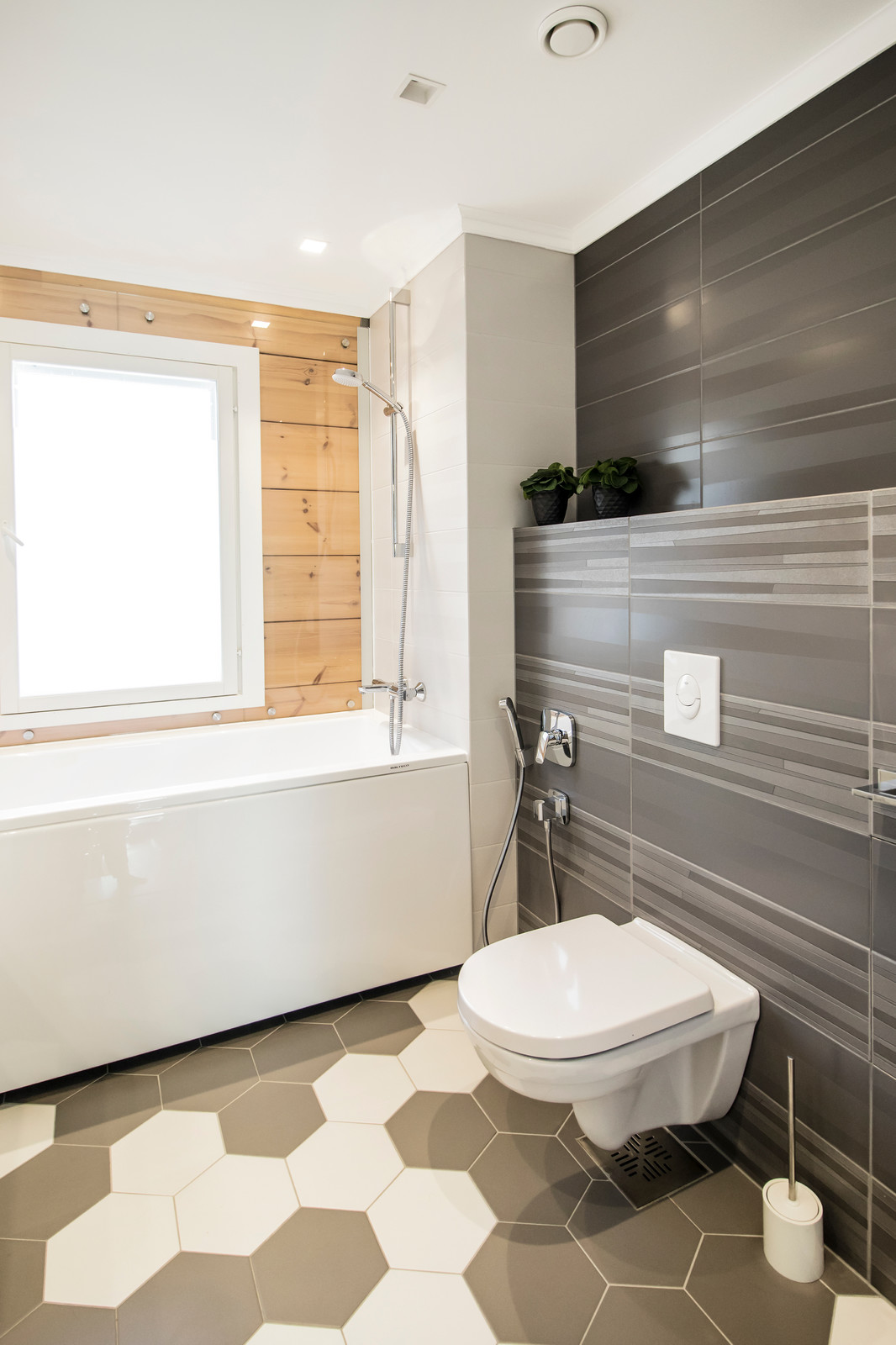 Inside a Wooden House