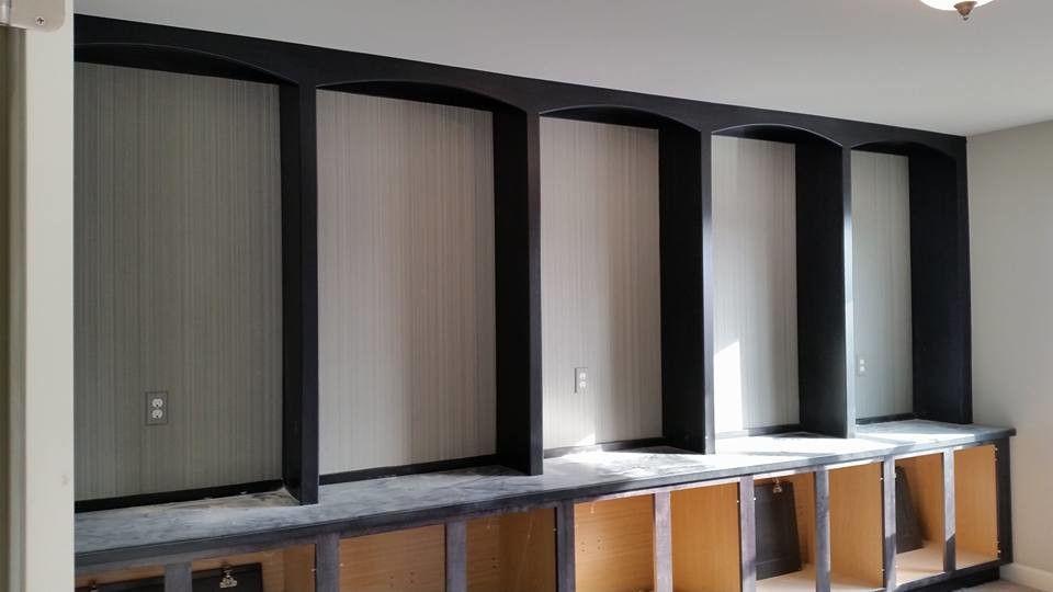 Wallpaper Install: Guenther Homes Model