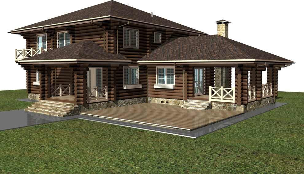 3D: Визуализация экстерьеров частных домов