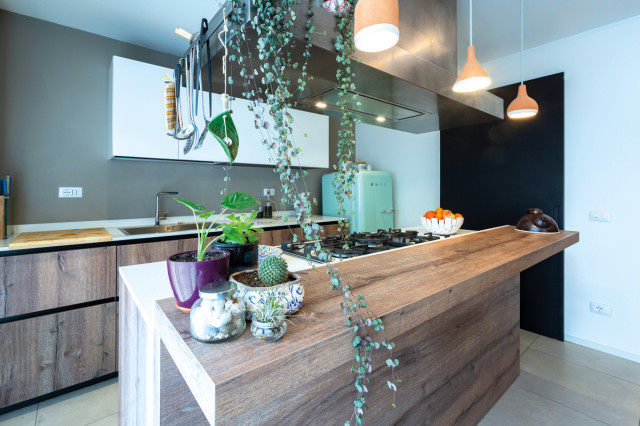 Appartamento Artistico eclectic-kitchen