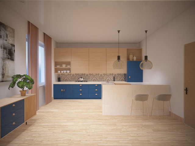 Classic Blue 2020 trendy-koekken