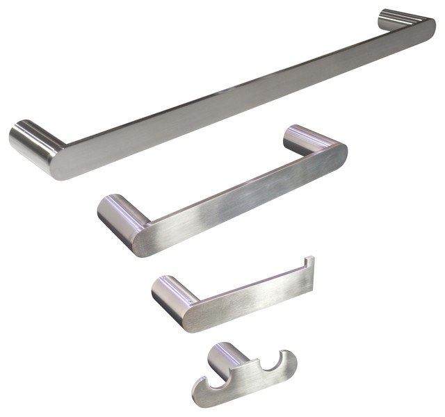 Contemporary Bathroom Hardware Accessories celeste sapphire 4-pc set wall-mounted bathroom accessories Contemporary Bathroom Hardware Accessories celeste sapphire 4-pc set wall-mounted bathroom accessories