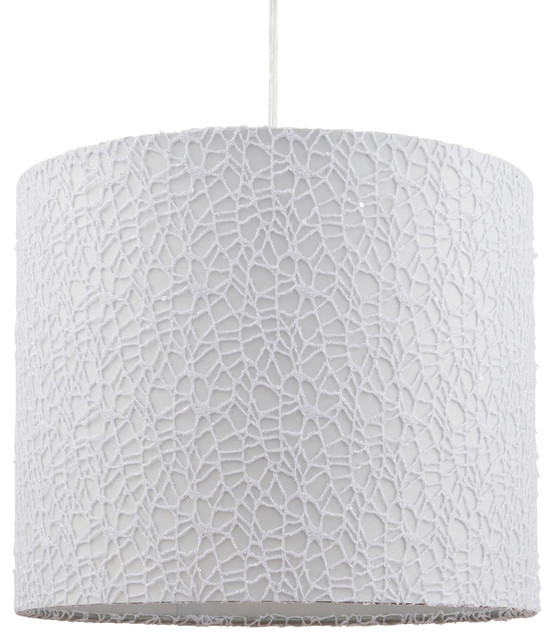 Pearl White Lamp Shade