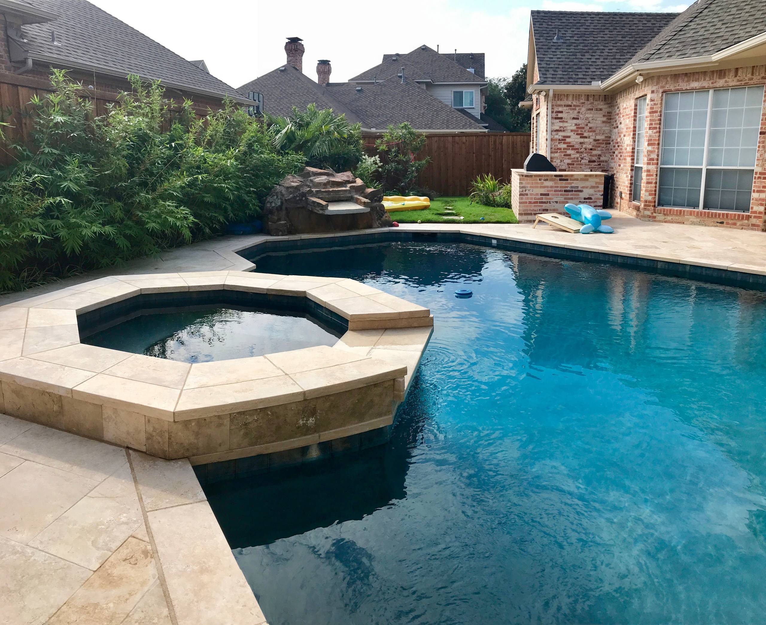 Back yard Pool Remodel