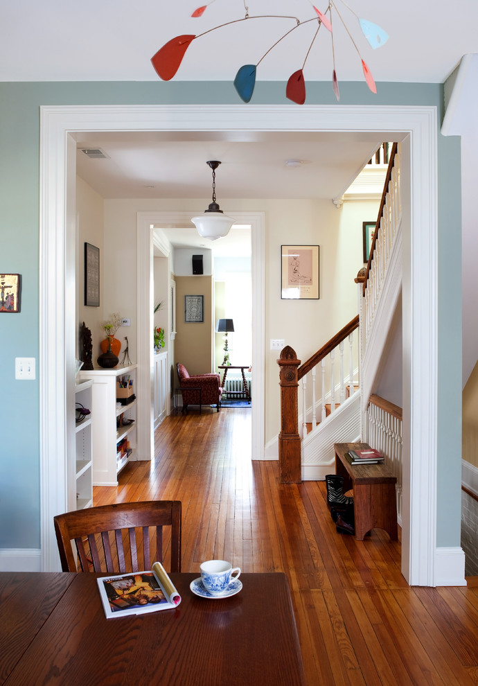 Transitional dining room photo in DC Metro