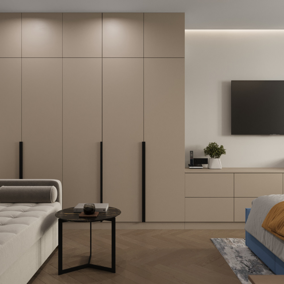 Дизайн квартиры во вторичном фонде, Кантемировская, Москва