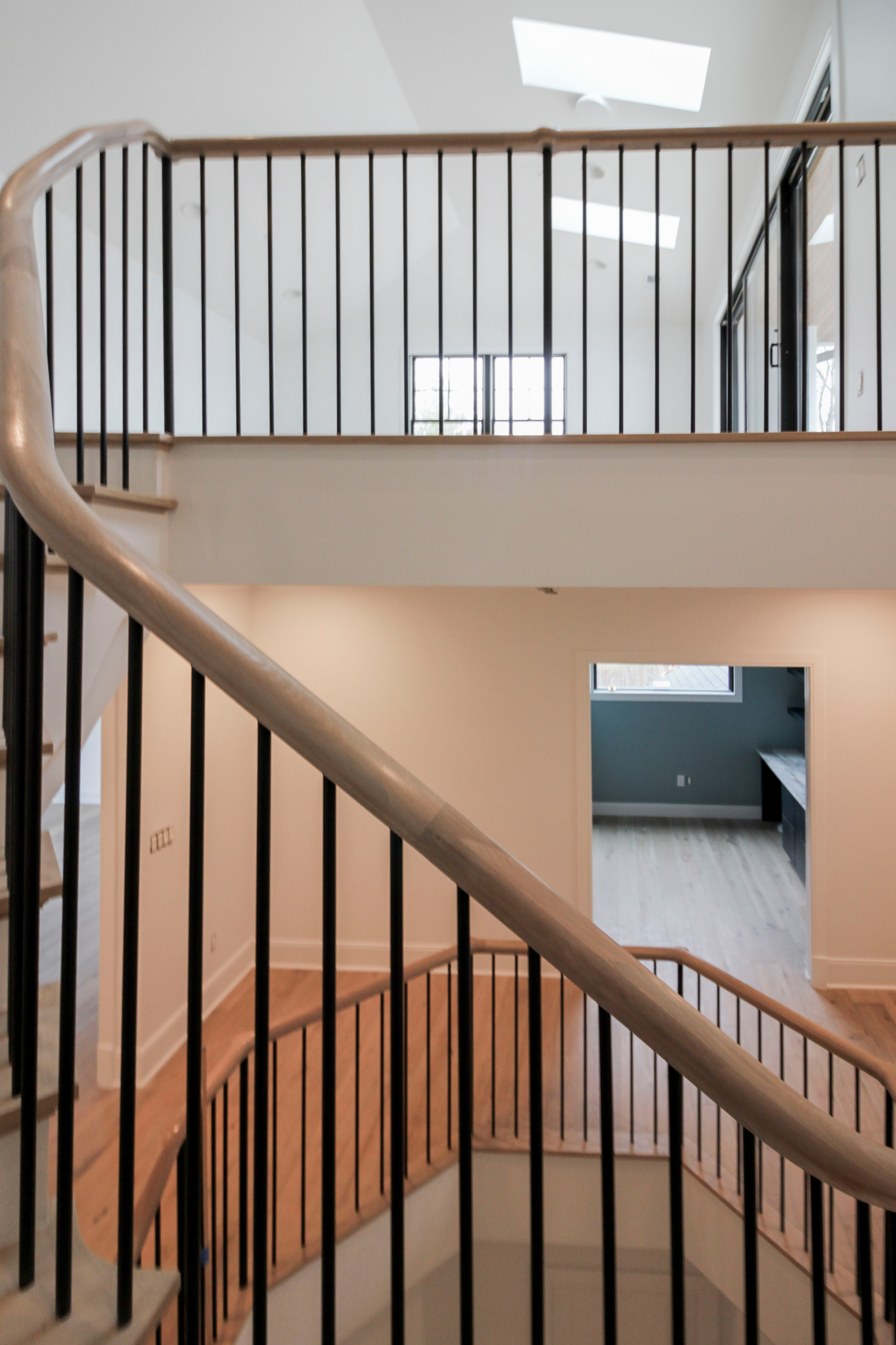 100_Hexagonal Floating-Staircase, Bethesda MD 20817