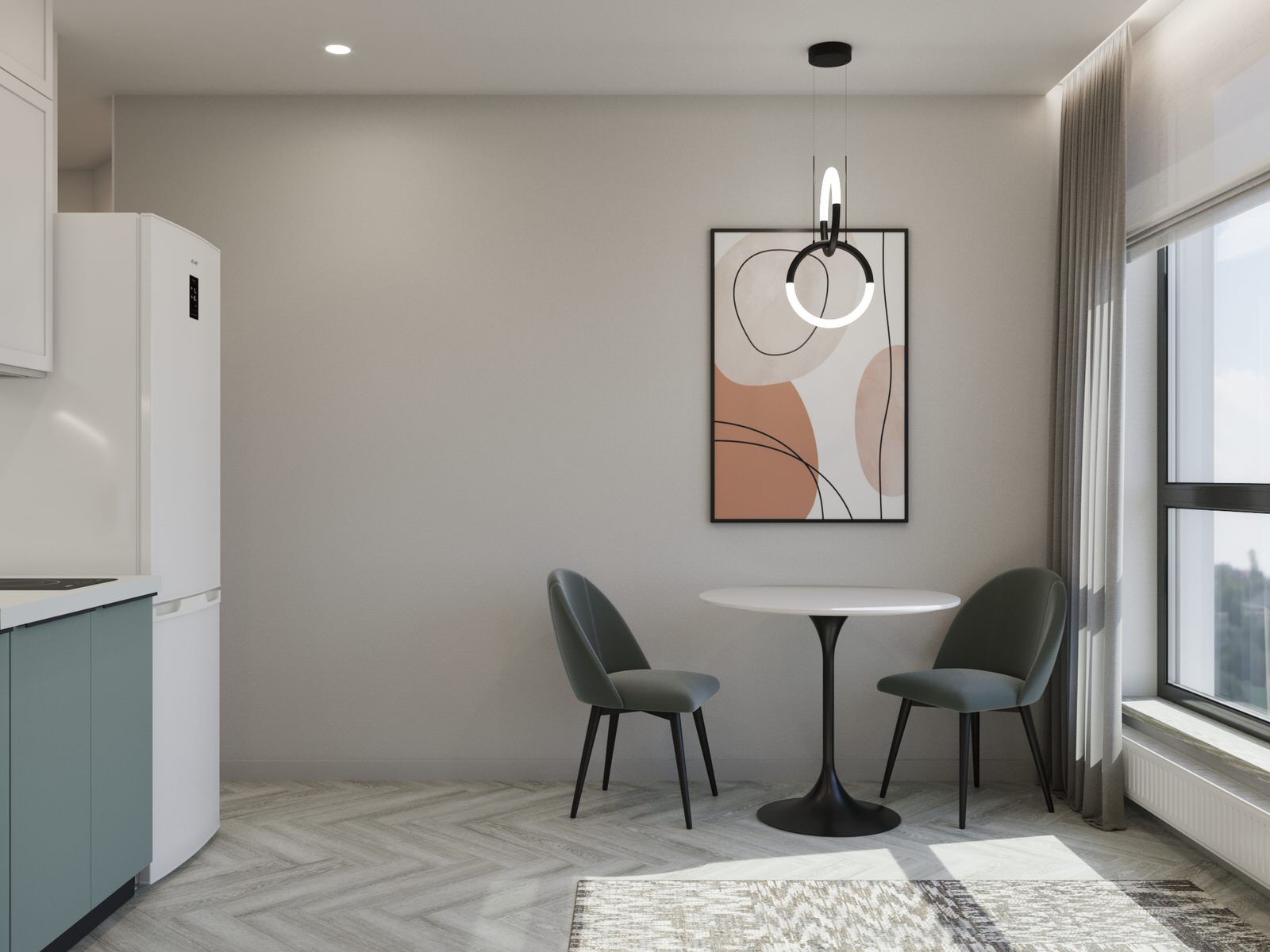 Кухня-гостиная