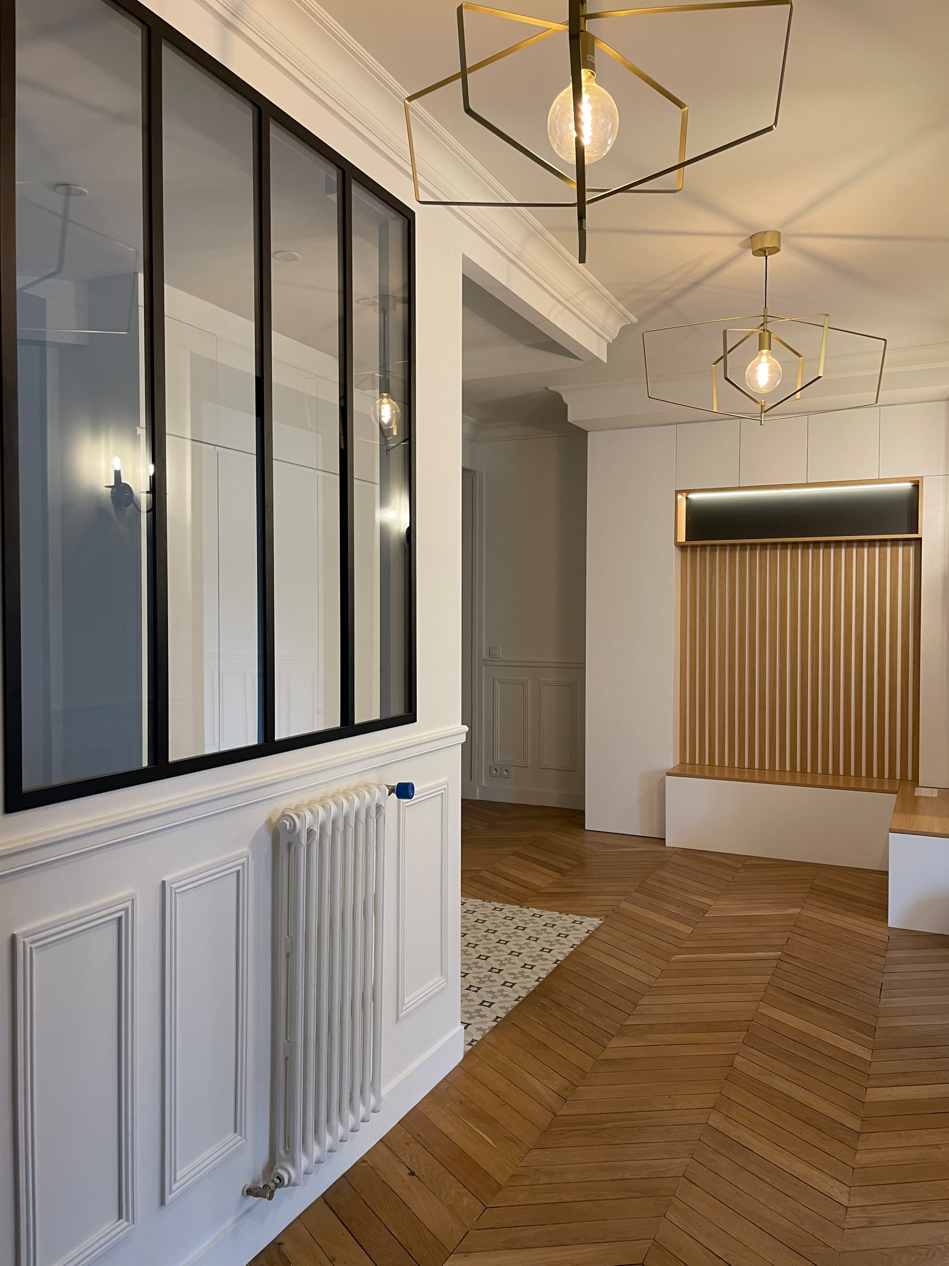 Rénovation d'un appartement haussmannien de 150m²