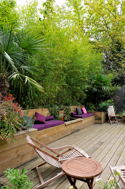 Maison Suresnes modern-terrasse