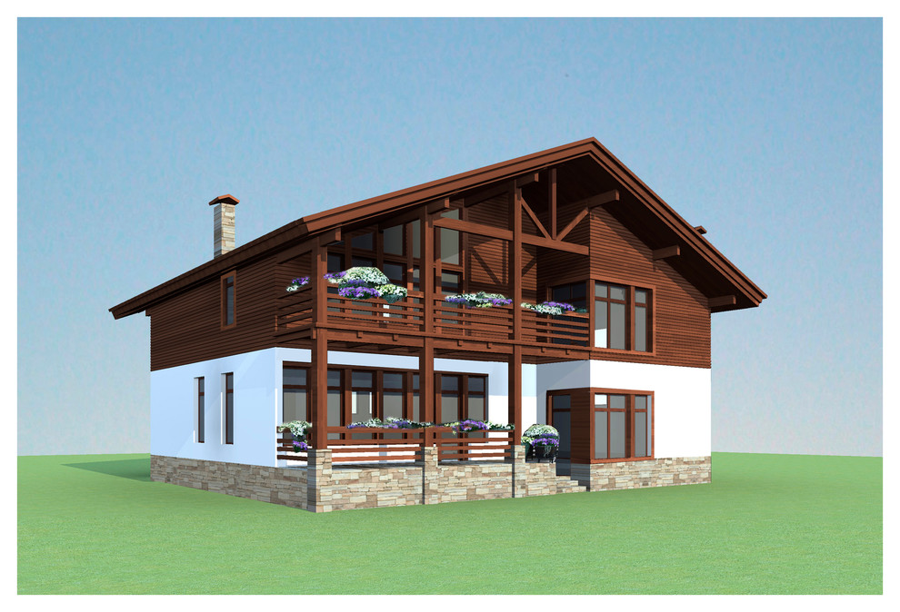 Проект каркасного дома