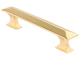Cosmas 755-4BB Brushed Brass Cabinet Pull 