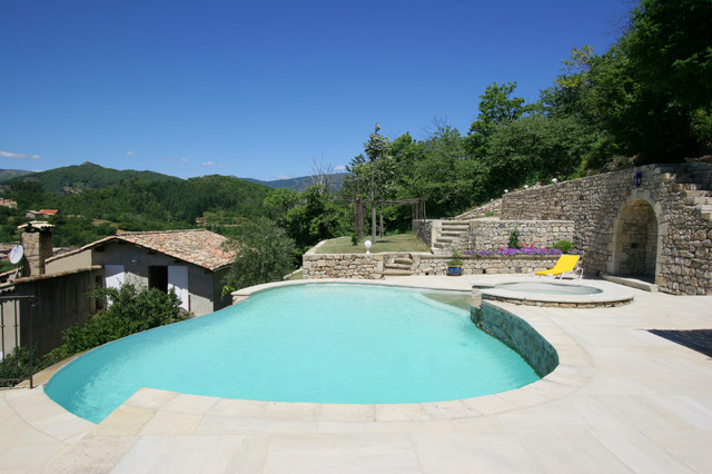 Piscine de forme libre classico-piscina