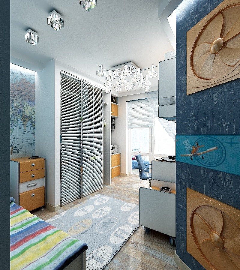 Детская в стиле "Фьюжин"