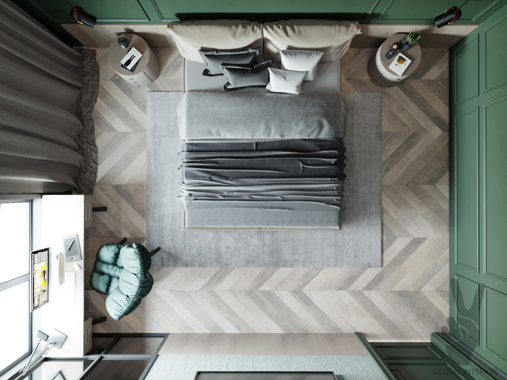 Дизайн спальни в ЖК Комфорт -Таун