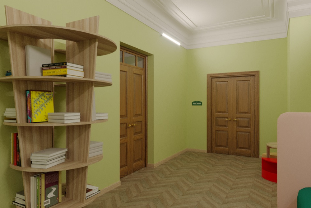 Центральная библиотека г. Чердынь .Пермский край