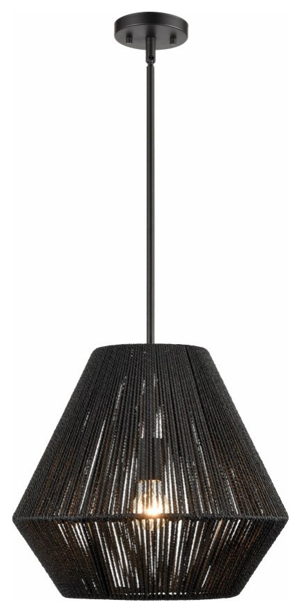 Millennium Lighting 9022-MB Elise - 1 Light Pendant-13.5 Inches Tall and 16 Inch