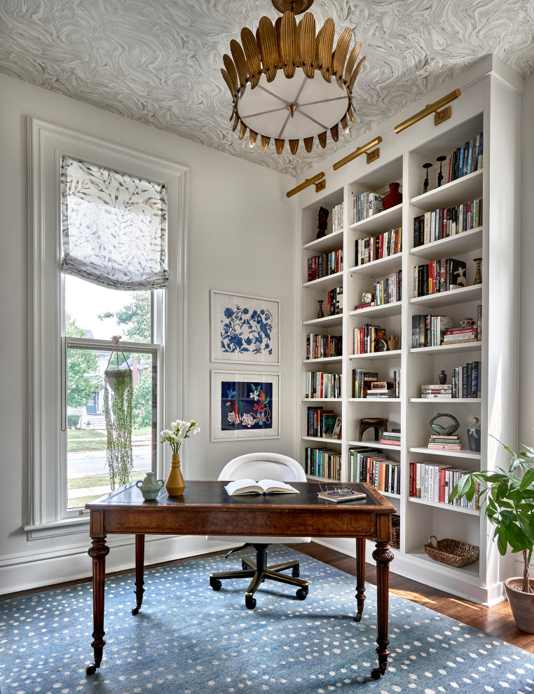 Historic Victorian Showcase - Transitional - Home Office - Chicago - by ...