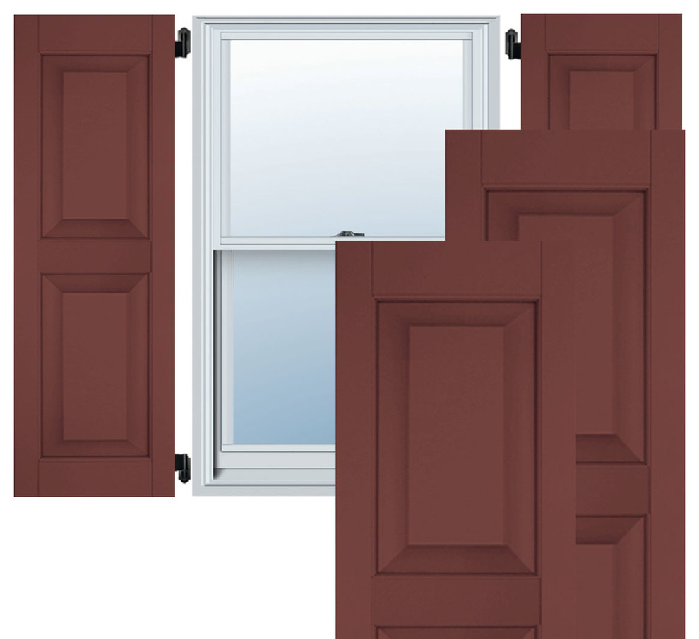 12&quot; x 71&quot; Exterior Sapele Mahogany Raised Panel Shutters