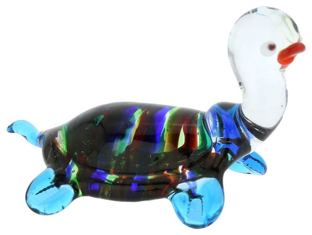 Striped Turtle Contemporary Decorative Objects And Figurines Striped Turtle Contemporary Decorative Objects And Figurines By Glassofvenice