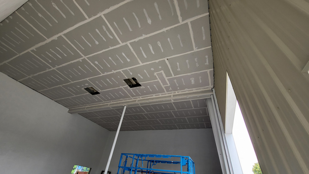 fire code 5/8" 2 layer drywall hang and tape