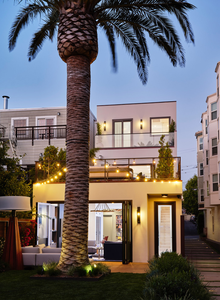 Presidio Contemporary - Trendy exterior home photo in San Francisco