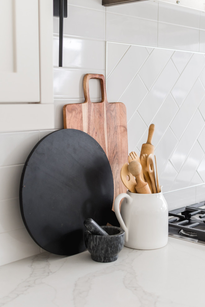 Kitchen - transitional kitchen idea in Toronto