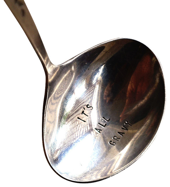 It'S All Gravy, Vintage-Style Silver Ladle