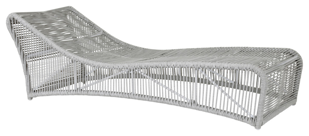 Miami Cushionless Chaise Beach Style Outdoor Chaise Lounges By Sunset West Outdoor Furniture