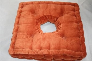 Velvet Comfort Armchair Booster Cushion