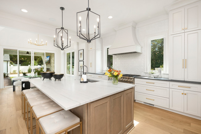 Transitional Custom klassisch-modern-kueche