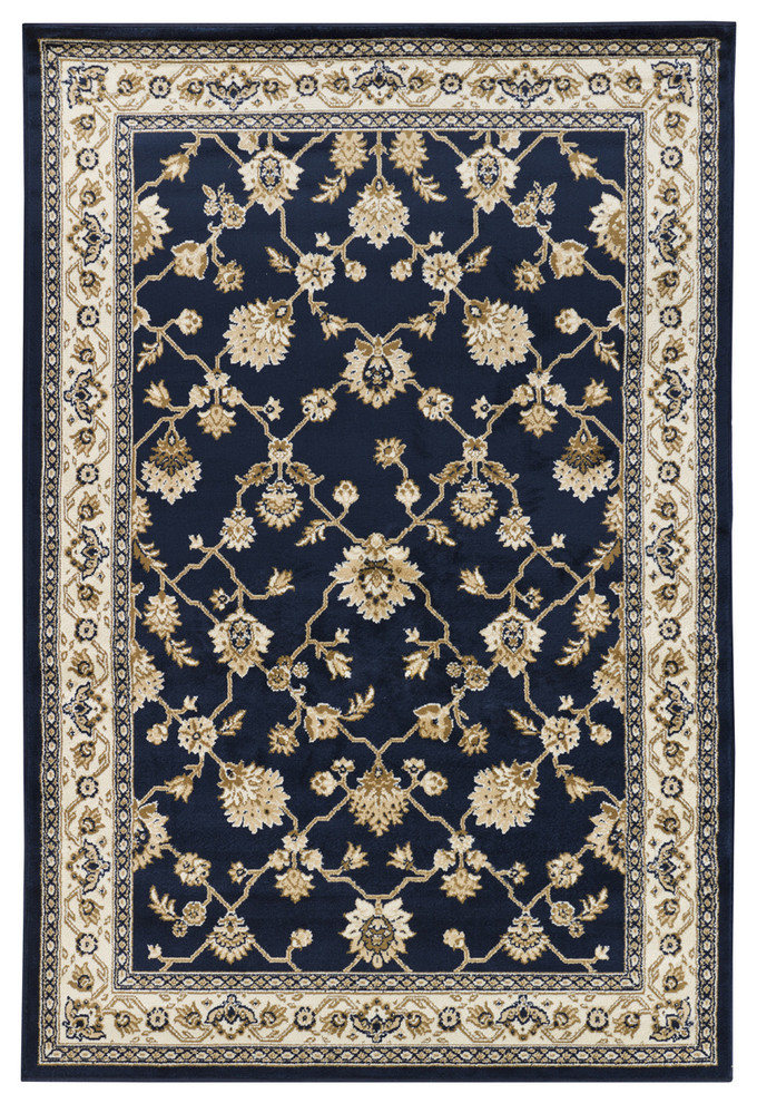 Mandara Blue Oriental Rug (8' x 11')