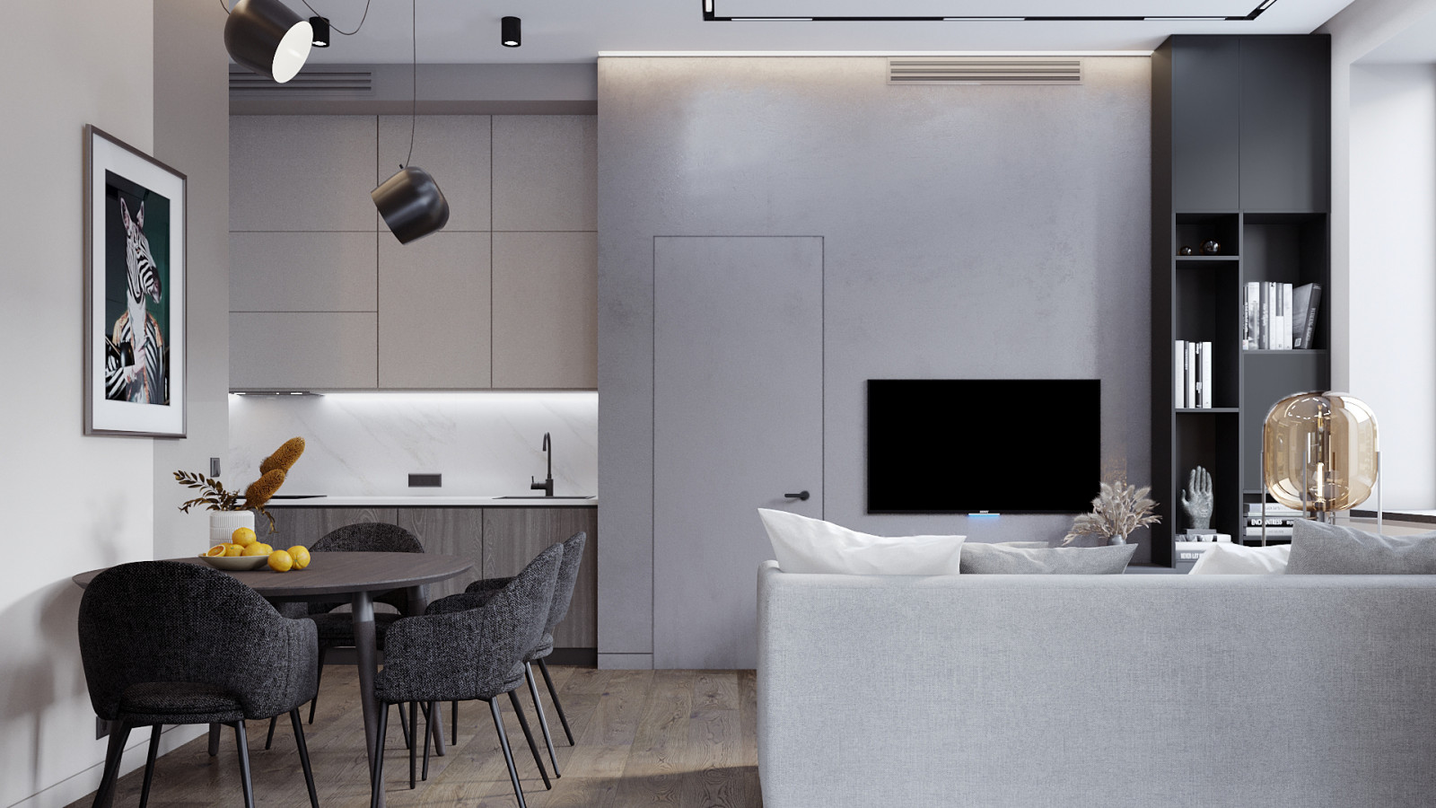 Квартира в ЖК «Символ», 70 кв.м.