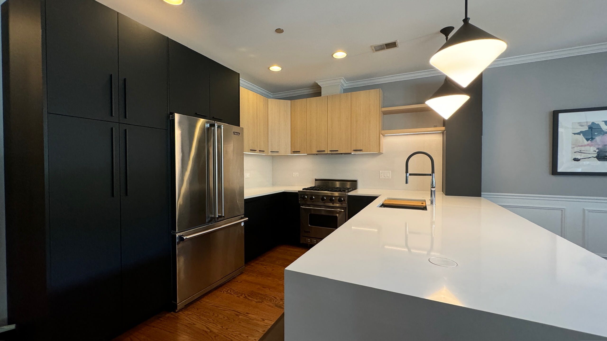 Modern Lakeview Kitchen Renovation