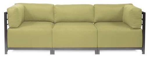 Howard Elliott Sterling Willow Axis 3-Piece Sectional - Titanium Frame