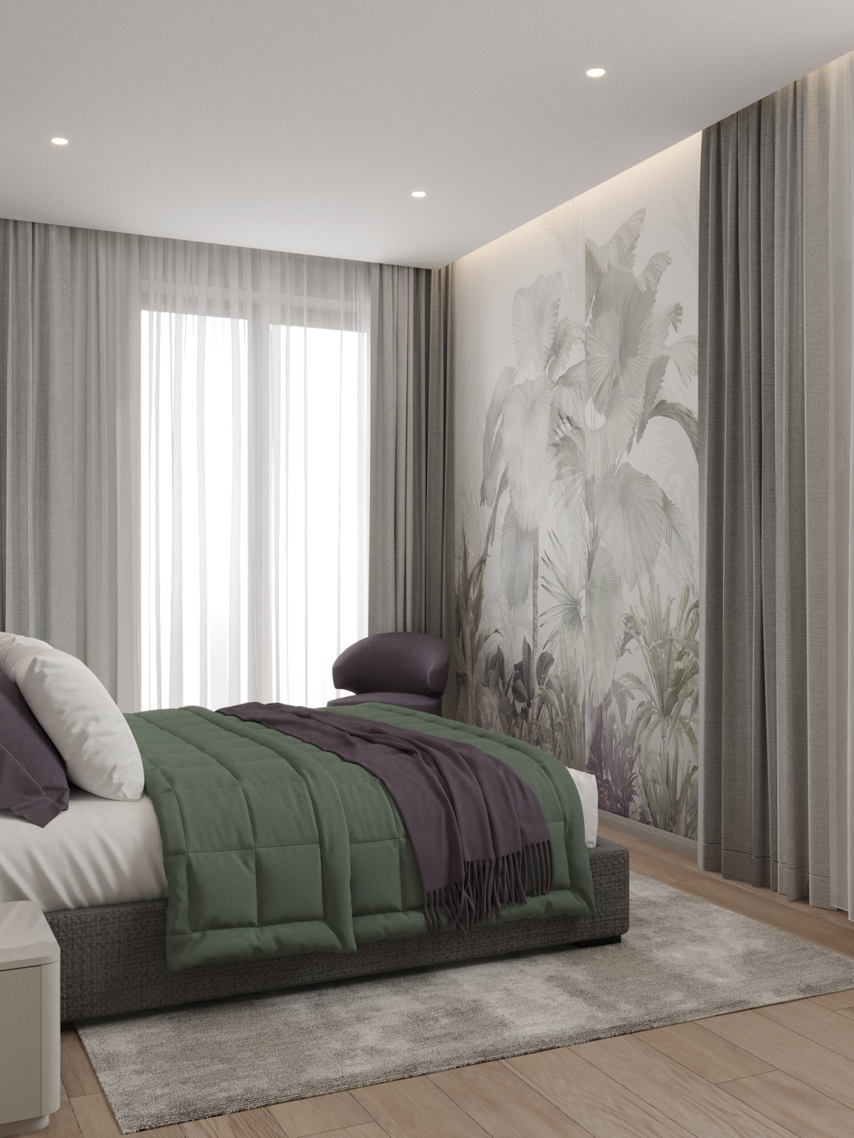 Дизайн-проект дома в загородном клубе "Серебряный остров"