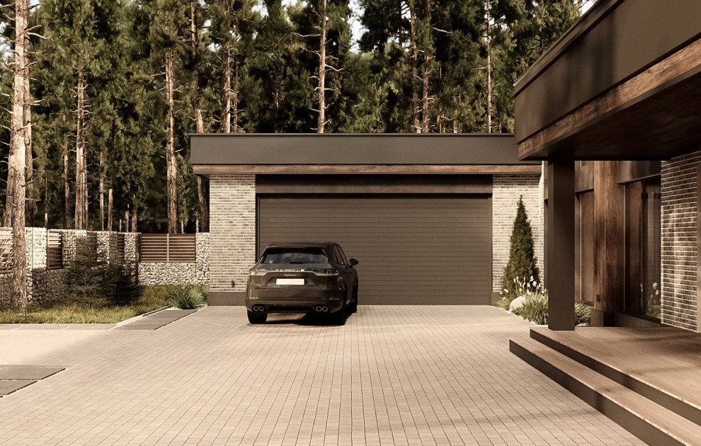 Фасады частного дома в Санкт-Петербурге