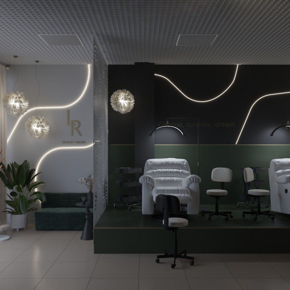 Дизайн интерьера салона красоты