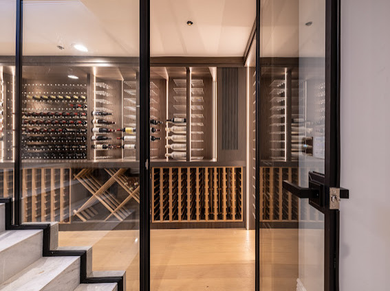 New Wine Cellar Installation