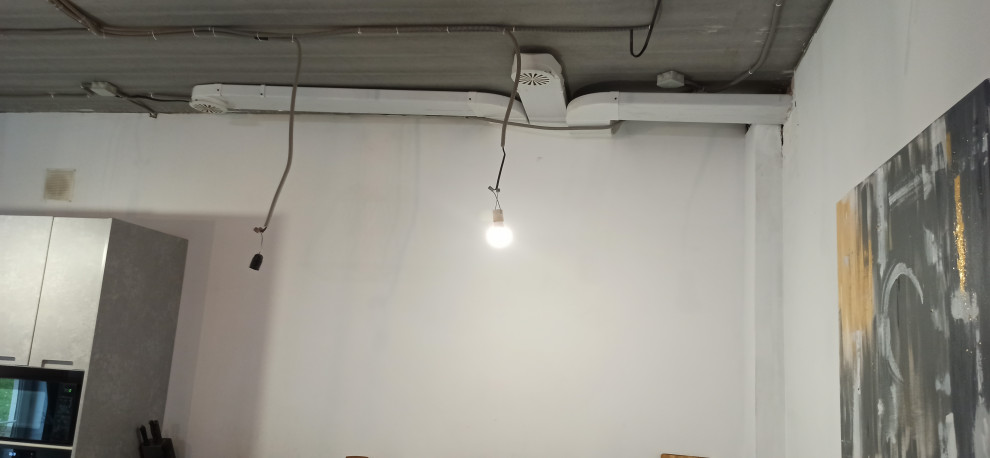 Преображение пространства кухни-гостиной в стиле Лофт