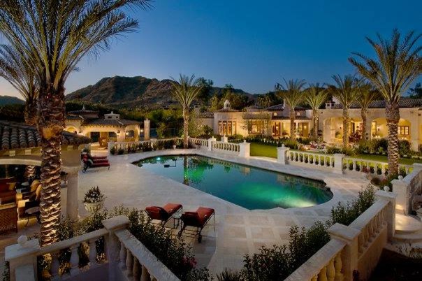 Inspiration for a modern pool remodel in Phoenix