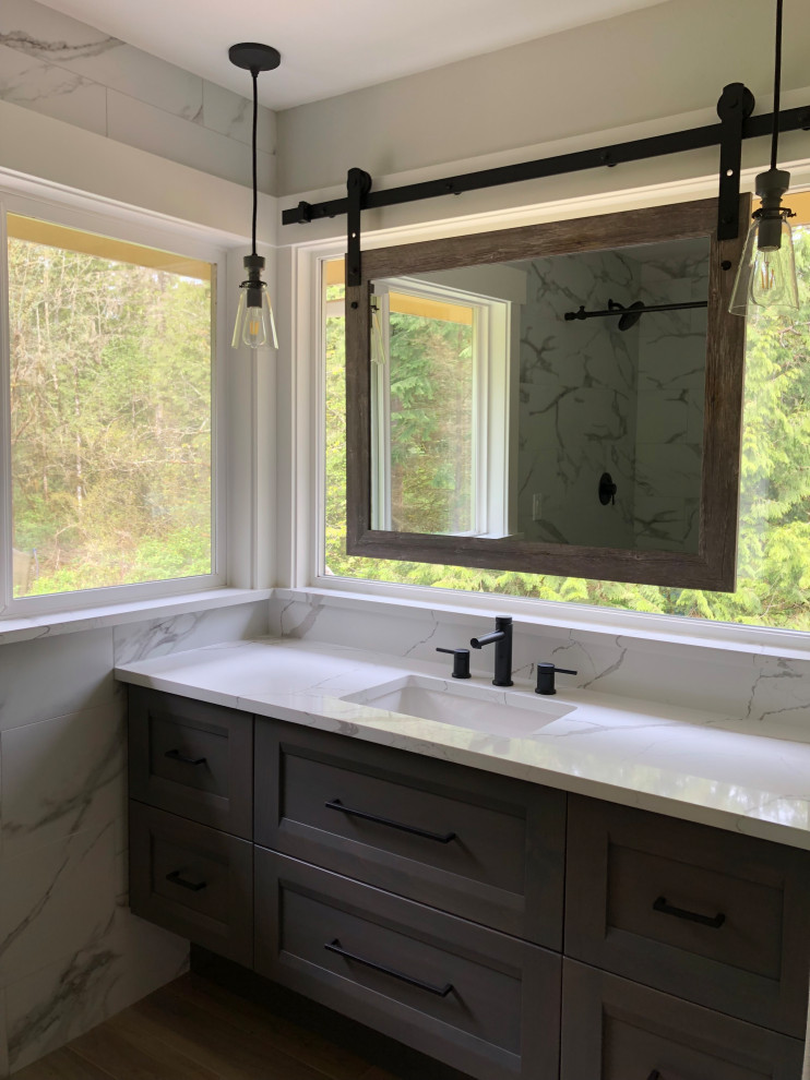 Modern Farm Master Bathroom