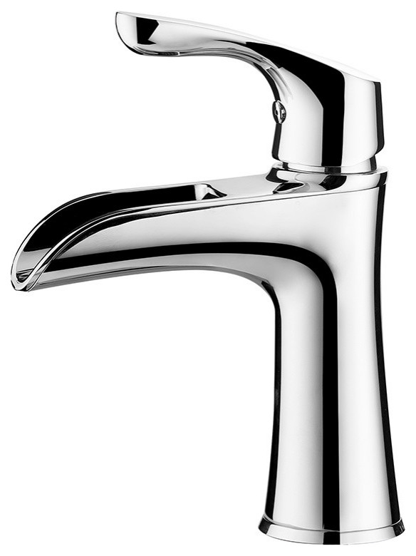 Althea Single-Handle Basin Bathroom Faucet, Polished Chrome