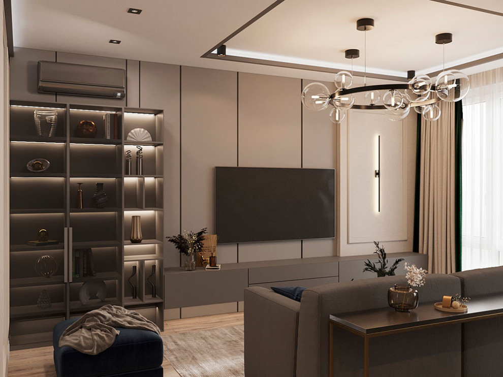 ДИЗАЙН ИНТЕРЬЕРА КВАРТИРЫ В ЖК БАЛТИЙСКИЙ, 118 КВ.М.